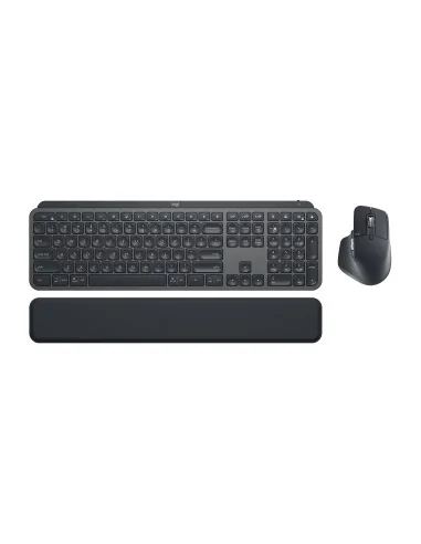 Logitech 920-010932 keyboard Mouse included Office RF Wireless + Bluetooth QWERTY UK International Graphite