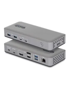 StarTech.com 199UE-USBC-DOCK laptop dock/port replicator Wired USB 3.2 Gen 2 (3.1 Gen 2) Type-C Grey