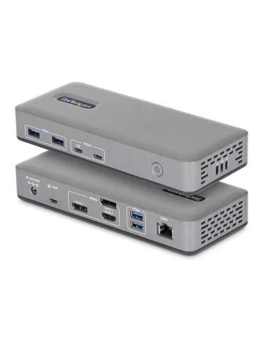 StarTech.com 199UE-USBC-DOCK laptop dock/port replicator Wired USB 3.2 Gen 2 (3.1 Gen 2) Type-C Grey