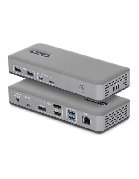 StarTech.com 199UE-USBC-DOCK laptop dock/port replicator Wired USB 3.2 Gen 2 (3.1 Gen 2) Type-C Grey