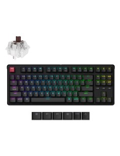 Keychron C3 Pro 8K keyboard Universal USB QWERTY UK English Black