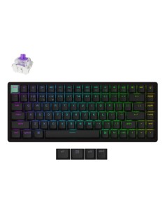 Keychron K2H-J1-UK keyboard Gaming USB + RF Wireless + Bluetooth QWERTY UK English Black