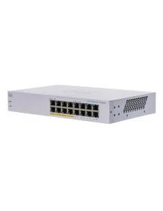 Cisco Business CBS110-16PP-D Unmanaged Switch | 16 Port GE | Partial PoE | Limited Lifetime Protection (CBS110-16PP-D)