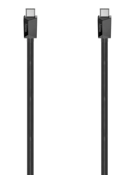 Hama USB-C Cable, E-Marker, USB 3.2 Gen2, 10 Gbit/s, 5 A, 100 W, 2.00 m