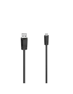 Hama 00200606 USB cable USB 2.0 1.5 m Mini-USB B USB A Black