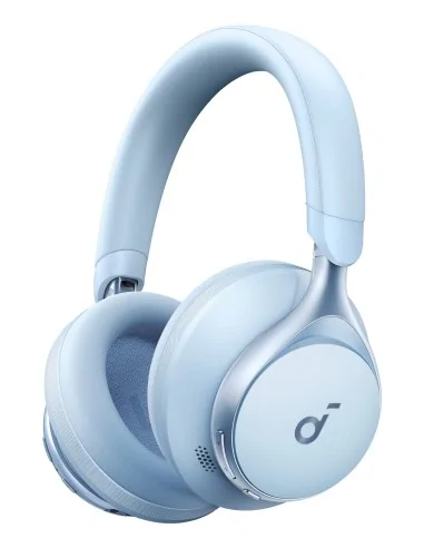 Anker Space One Headphones Wireless Head-band Music/Everyday USB Type-C Bluetooth Blue