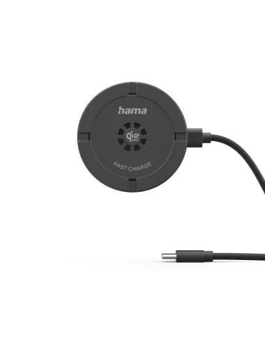 Hama 00201756 mobile device charger Universal Black USB Wireless charging Indoor