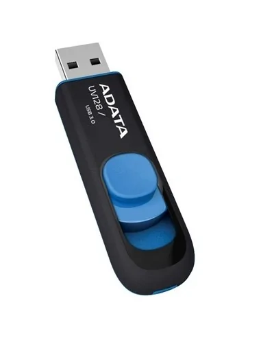 ADATA 64GB DashDrive UV128 USB flash drive USB Type-A 3.2 Gen 1 (3.1 Gen 1) Black, Blue