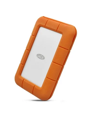 LaCie Rugged USB-C external hard drive 5 TB Grey, Yellow