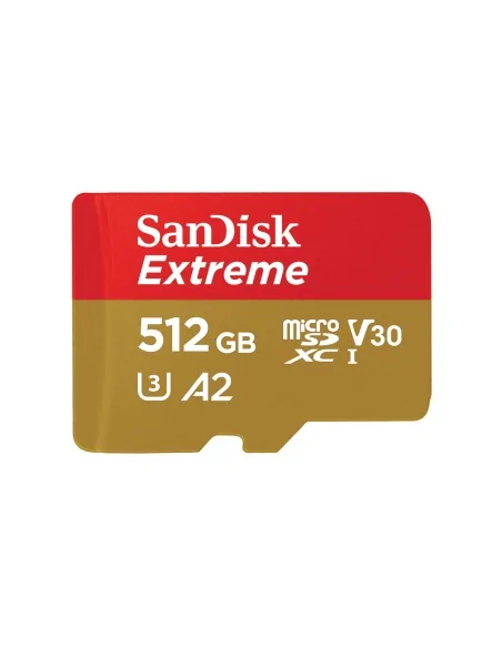 SanDisk Extreme 512 GB MicroSDHC UHS-I Class 10
