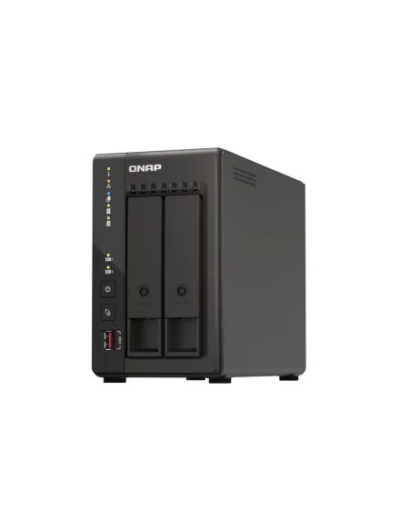 QNAP TS-253E NAS Tower Intel® Celeron® J6412 8 GB 0 TB QNAP QTS Black