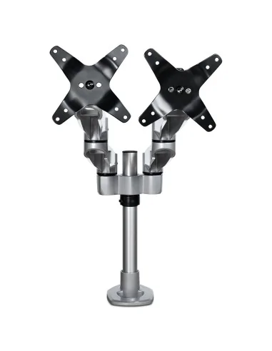 StarTech.com Desk Mount Dual Monitor Arm - Premium Articulating Monitor Arm - up to 30” VESA Mount Displays - Height Adjustable