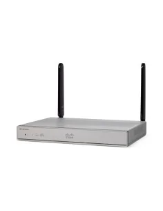 Cisco C1117-4P Integrated Services Router with 4-Gigabit Ethernet (GbE) Ports, 1 VA-DSL (Annex A/M) and GE WAN Router, 1-Year