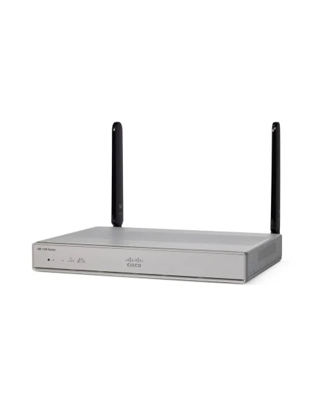 Cisco C1117-4P Integrated Services Router with 4-Gigabit Ethernet (GbE) Ports, 1 VA-DSL (Annex A/M) and GE WAN Router, 1-Year