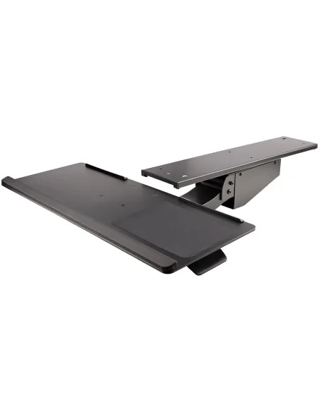 StarTech.com Under Desk Keyboard Tray - Full Motion & Height Adjustable Keyboard and Mouse Tray, 10"x26" Platform - Ergonomic