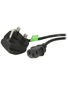 StarTech.com 6ft (1.8m) UK Computer Power Cable, 18AWG, BS 1363 to C13, 10A 250V, Black Replacement AC Power Cord, Kettle Lead