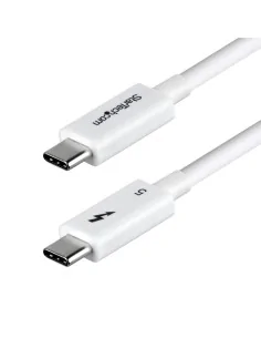 StarTech.com 3ft (1m) Thunderbolt 5 Cable, 80Gbps/Up to 120Gbps, 240W PD, 8K 60Hz, Certified Thunderbolt Cable, Compatible