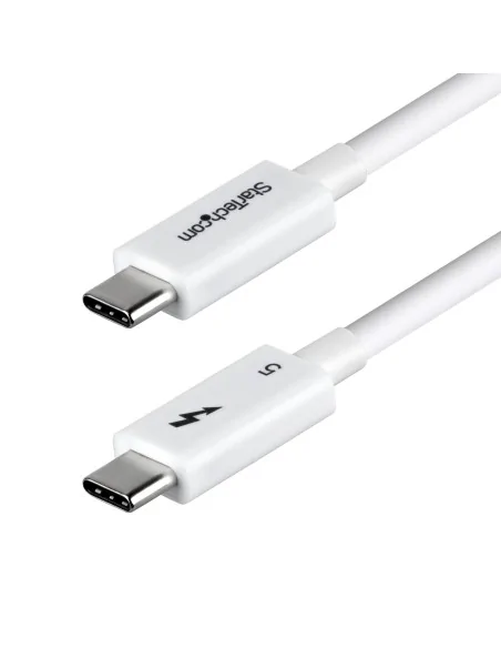 StarTech.com 3ft (1m) Thunderbolt 5 Cable, 80Gbps/Up to 120Gbps, 240W PD, 8K 60Hz, Certified Thunderbolt Cable, Compatible