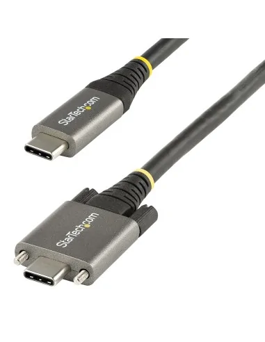StarTech.com 3ft (1m) Side Screw Locking USB C Cable 10Gbps - USB-IF Certified USB-C Cable - USB 3.1/3.2 Gen 2 Type-C Cable