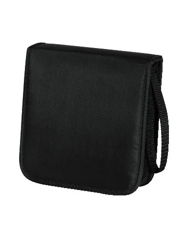 Hama CD Wallet Nylon 20, black 20 discs