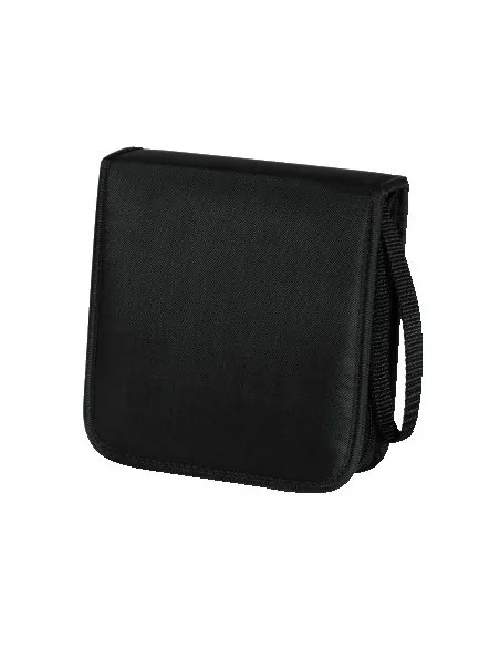 Hama CD Wallet Nylon 20, black 20 discs