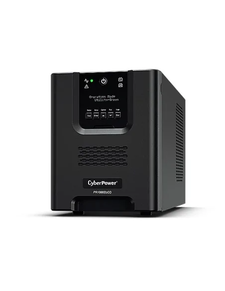 CyberPower PR1000ELCD uninterruptible power supply (UPS) Line-Interactive 1 kVA 900 W 8 AC outlet(s)