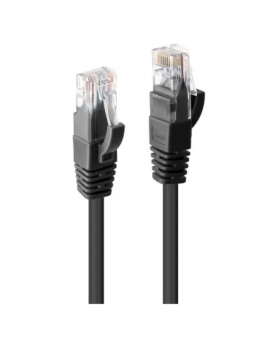 Lindy 1m Cat.6 U/UTP Network Cable, Black