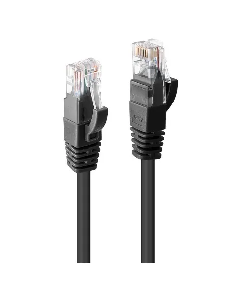 Lindy 1m Cat.6 U/UTP Network Cable, Black