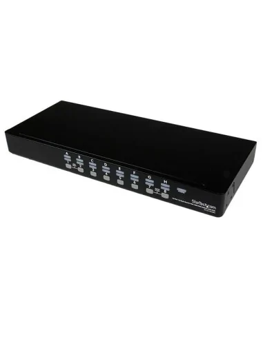 16 Port 1U Rackmount USB KVM Switch with OSD