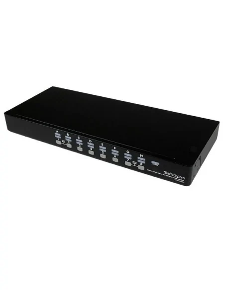 16 Port 1U Rackmount USB KVM Switch with OSD