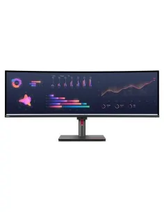 Lenovo ThinkVision P49w-30 computer monitor 124.5 cm (49") 5120 x 1440 pixels DQHD LED Black