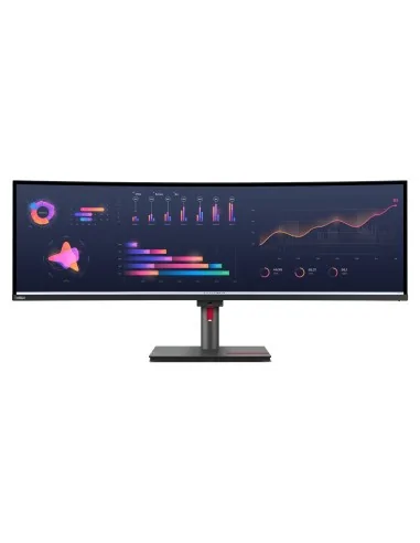 Lenovo ThinkVision P49w-30 computer monitor 124.5 cm (49") 5120 x 1440 pixels DQHD LED Black