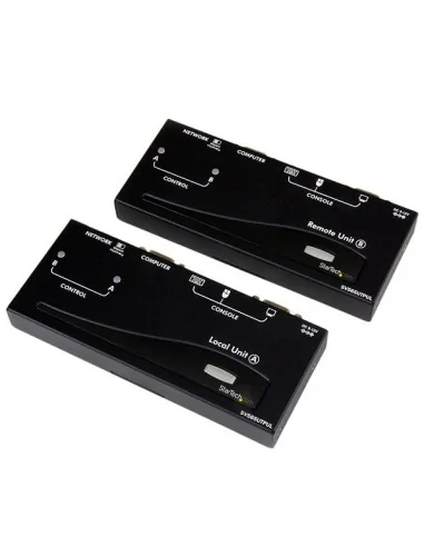 Long Range USB VGA KVM Console Extender over Cat5 UTP - 1000 ft