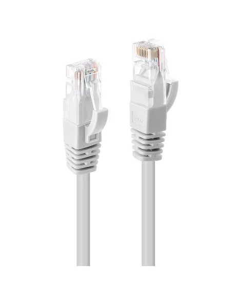 Lindy 2m Cat.6 U/UTP Network Cable, White