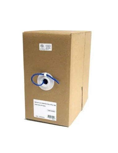 StarTech.com Bulk Cat 5e Ethernet Cable - 1000 ft. (304,8m) - Solid - CMR-Rated - Blue - TAA Compliant