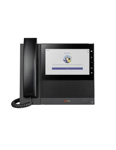 HP Poly CCX 600 Business Media Phone for Microsoft Teams and PoE-enabl