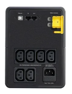 Back-UPS, 1200VA, Tower, 230V, 6x IEC C13 outlets, AVR