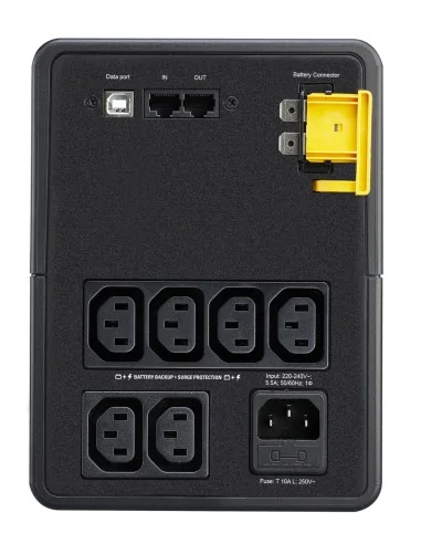 Back-UPS, 1200VA, Tower, 230V, 6x IEC C13 outlets, AVR