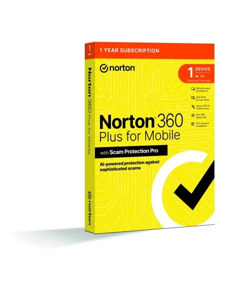 Norton 360 Plus Mobile 1 device 1 year | Norton | Creative Systems