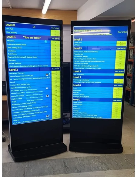 Allsee L50HD9 50" Android Freestanding Digital Poster | Creative Systems