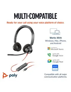 HP Poly Headphones & Headset 8X219AA | Creative Systems