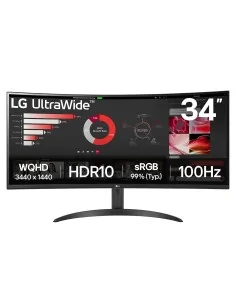 LG Computer Monitor 34WR50QK-B.AEK | Creative Systems