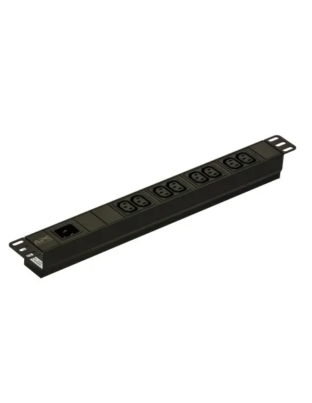 Easy Rack PDU, Basic, 1U, 1 Phase, 3.7kW, 230V, 16A, 8 x C13 outlets, IEC60320 C20 inlet