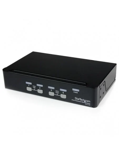 StarTech.com 4 Port Professional VGA USB KVM Switch with Hub - TAA