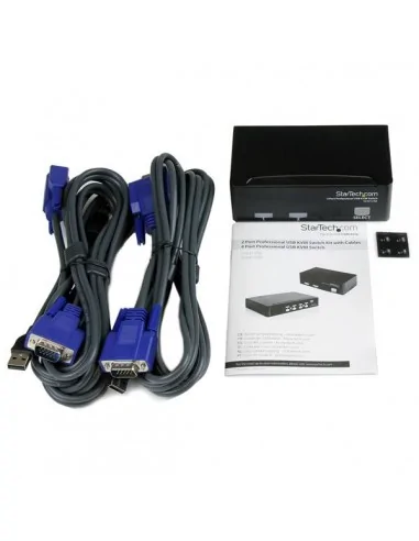 StarTech.com 2 Port Professional USB KVM Switch Kit with Cables - TAA