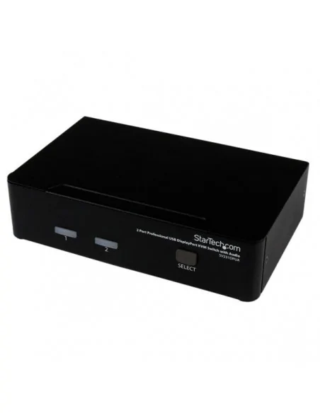 StarTech.com 2 Port Professional USB DisplayPort KVM Switch with Audio