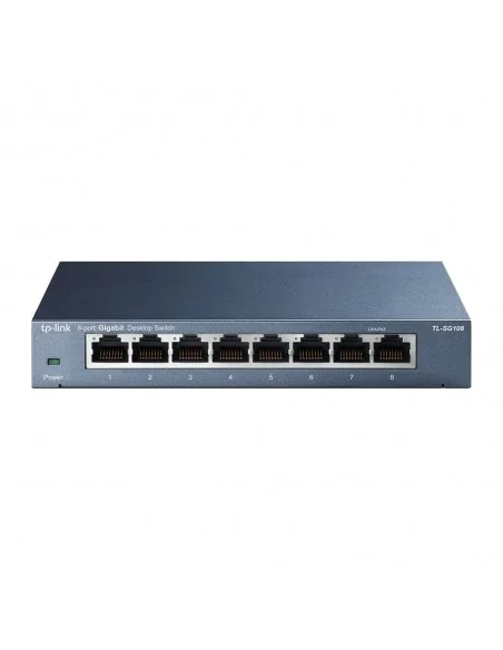 TP-Link TL-SG108 network switch Unmanaged L2 Gigabit Ethernet (10/100/