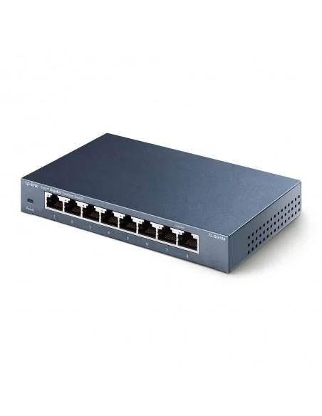 TP-Link TL-SG108 network switch Unmanaged L2 Gigabit Ethernet (10/100/