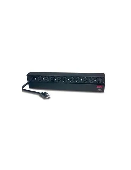 APC Rack PDU, Basic, 1U, 20A, 120V power distribution unit (PDU) Black