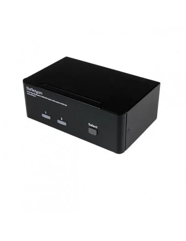 StarTech.com 2 Port Dual DisplayPort USB KVM Switch with Audio & USB 2